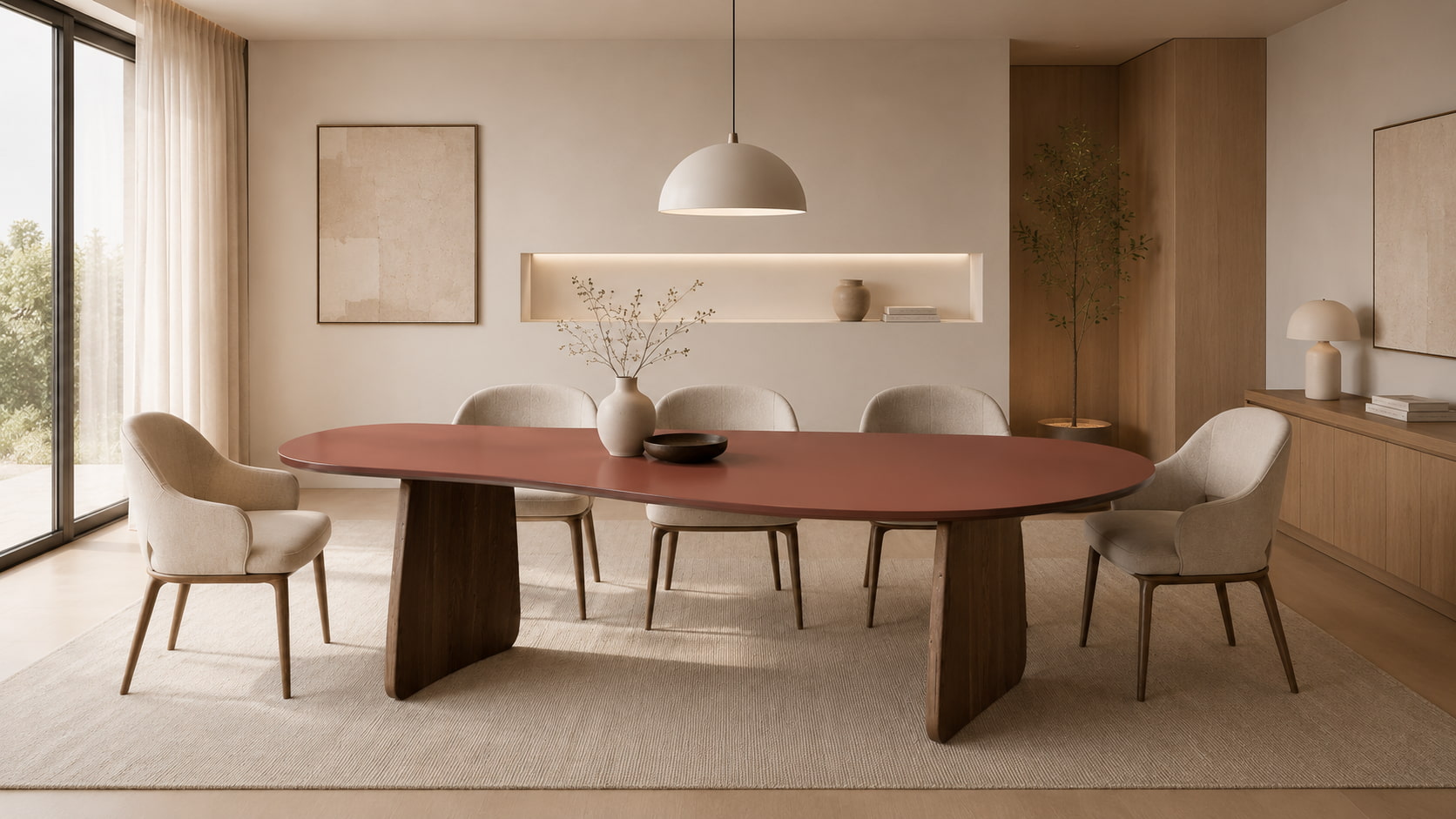 Organski oblik - MDF sto
